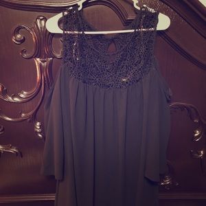 NWT 2x plus size black dress